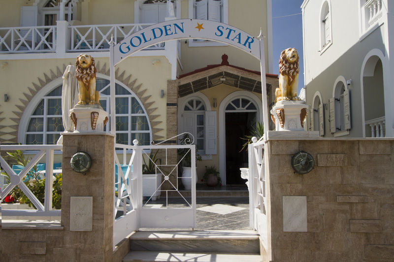 Golden Star Hotell Fira  Exteriör bild